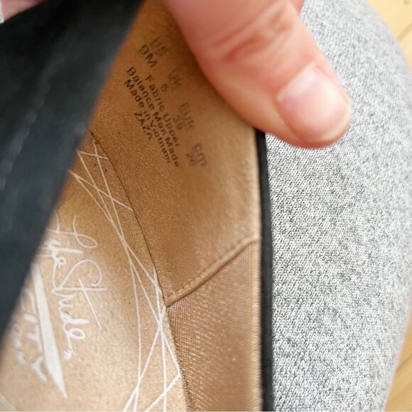 LifeStride Velocity ZaZa Black Suede Slip On Loafer Shoes - Picture 12 of 12